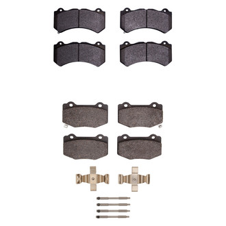R1 Concepts® - Euro Ceramic Ceramic Front and Rear Brake Pad Set