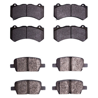 R1 Concepts® - Euro Ceramic Ceramic Front and Rear Brake Pad Set
