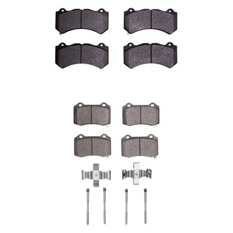 R1 Concepts® - Euro Ceramic Ceramic Front and Rear Brake Pad Set