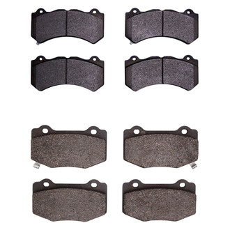 R1 Concepts® - Euro Ceramic Ceramic Front and Rear Brake Pad Set