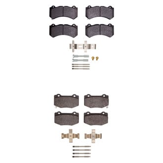 R1 Concepts® - Euro Ceramic Ceramic Front and Rear Brake Pad Set