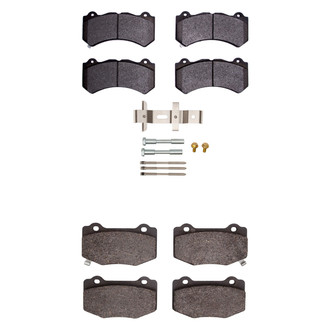 R1 Concepts® - Euro Ceramic Ceramic Front and Rear Brake Pad Set