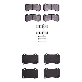 R1 Concepts® - Euro Ceramic Ceramic Front and Rear Brake Pad Set