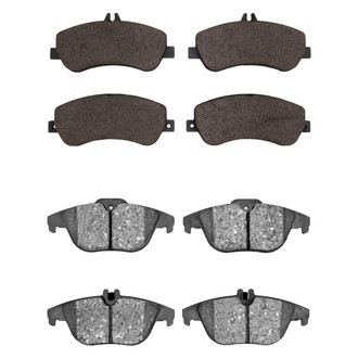 R1 Concepts® - Euro Ceramic Ceramic Front and Rear Brake Pad Set