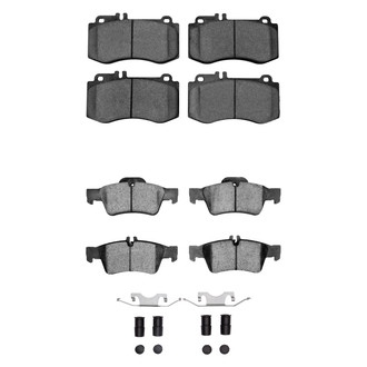 R1 Concepts® - Euro Ceramic Ceramic Front and Rear Brake Pad Set