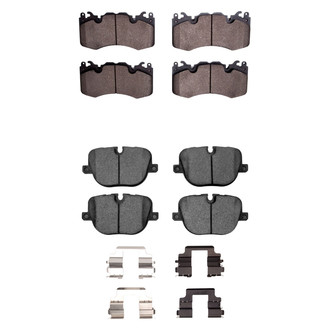 R1 Concepts® - Euro Ceramic Ceramic Front and Rear Brake Pad Set