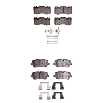 R1 Concepts® - Euro Ceramic Ceramic Front and Rear Brake Pad Set