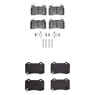 R1 Concepts® - Euro Ceramic Ceramic Front and Rear Brake Pad Set