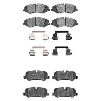 R1 Concepts® - Euro Ceramic Front and Rear Brake Pad Set