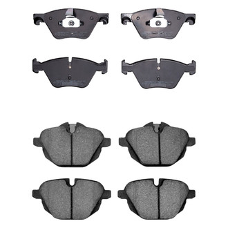 R1 Concepts® - Euro Ceramic Ceramic Front and Rear Brake Pad Set