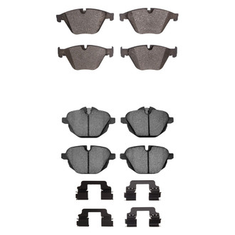 R1 Concepts® - Euro Ceramic Ceramic Front and Rear Brake Pad Set