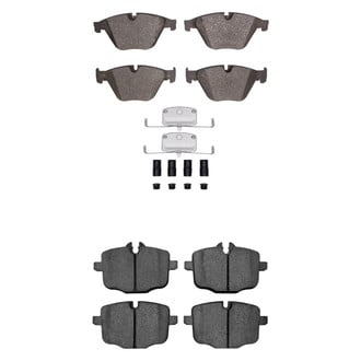R1 Concepts® - Euro Ceramic Ceramic Front and Rear Brake Pad Set