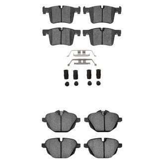 R1 Concepts® - Euro Ceramic Ceramic Front and Rear Brake Pad Set