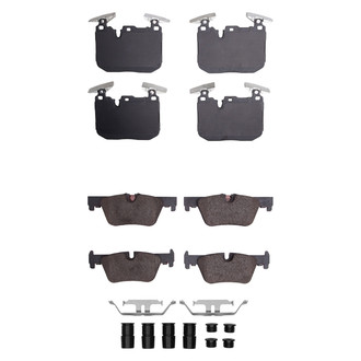 R1 Concepts® - Euro Ceramic Ceramic Front and Rear Brake Pad Set
