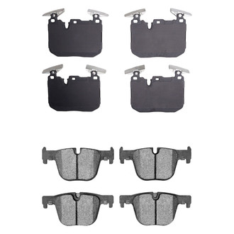 R1 Concepts® - Euro Ceramic Ceramic Front and Rear Brake Pad Set