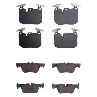 R1 Concepts® - Euro Ceramic Ceramic Front and Rear Brake Pad Set