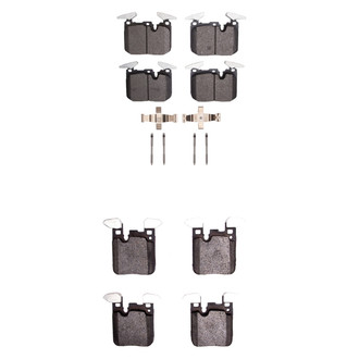 R1 Concepts® - Euro Ceramic Ceramic Front and Rear Brake Pad Set
