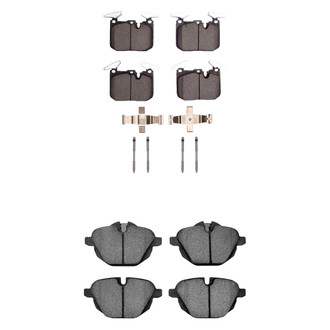 R1 Concepts® - Euro Ceramic Ceramic Front and Rear Brake Pad Set