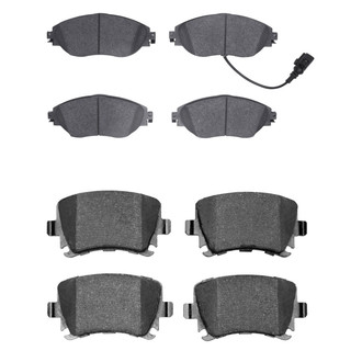 R1 Concepts® - Euro Ceramic Ceramic Front and Rear Brake Pad Set