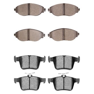 R1 Concepts® - Euro Ceramic Ceramic Front and Rear Brake Pad Set
