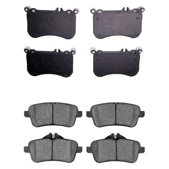 R1 Concepts® - Euro Ceramic Ceramic Front and Rear Brake Pad Set