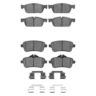 R1 Concepts® - Euro Ceramic Ceramic Front and Rear Brake Pad Set