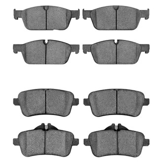 R1 Concepts® - Euro Ceramic Ceramic Front and Rear Brake Pad Set