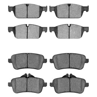R1 Concepts® - Euro Ceramic Ceramic Front and Rear Brake Pad Set