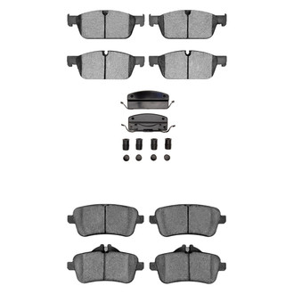 R1 Concepts® - Euro Ceramic Ceramic Front and Rear Brake Pad Set