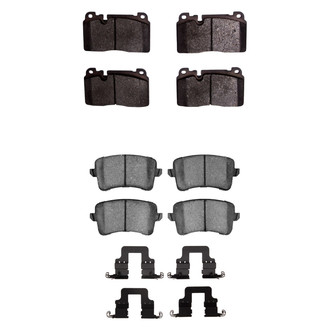 R1 Concepts® - Euro Ceramic Ceramic Front and Rear Brake Pad Set