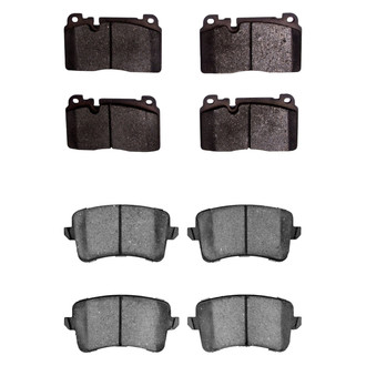 R1 Concepts® - Euro Ceramic Ceramic Front and Rear Brake Pad Set