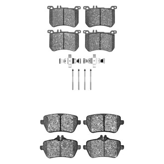 R1 Concepts® - Euro Ceramic Front and Rear Brake Pad Set