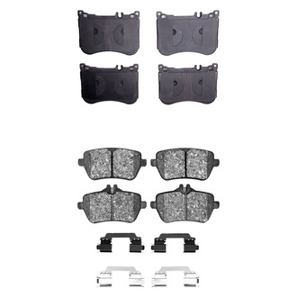 R1 Concepts® - Euro Ceramic Front and Rear Brake Pad Set