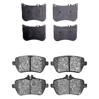 R1 Concepts® - Euro Ceramic Front and Rear Brake Pad Set