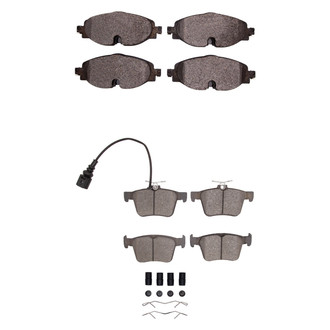 R1 Concepts® - Euro Ceramic Ceramic Front and Rear Brake Pad Set