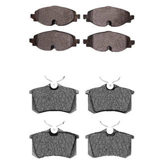 R1 Concepts® - Euro Ceramic Ceramic Front and Rear Brake Pad Set
