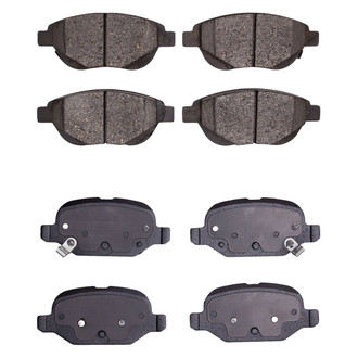 R1 Concepts® - Euro Ceramic Ceramic Front and Rear Brake Pad Set