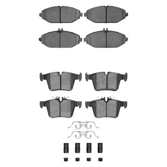 R1 Concepts® - Euro Ceramic Ceramic Front and Rear Brake Pad Set