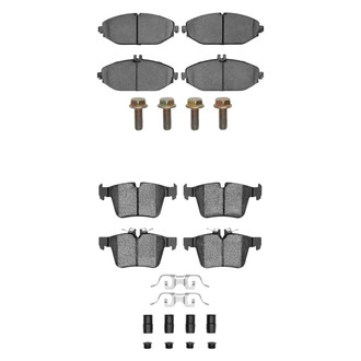 R1 Concepts® - Euro Ceramic Ceramic Front and Rear Brake Pad Set