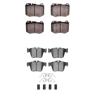 R1 Concepts® - Euro Ceramic Ceramic Front and Rear Brake Pad Set