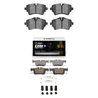 R1 Concepts® - Euro Ceramic Ceramic Front and Rear Brake Pad Set