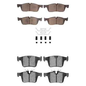 R1 Concepts® - Euro Ceramic Ceramic Front and Rear Brake Pad Set