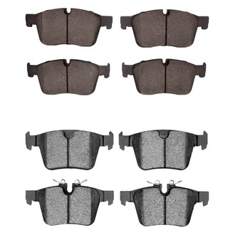 R1 Concepts® - Euro Ceramic Ceramic Front and Rear Brake Pad Set