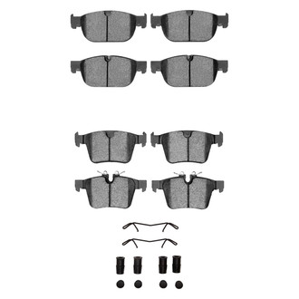 R1 Concepts® - Euro Ceramic Ceramic Front and Rear Brake Pad Set