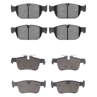 R1 Concepts® - Euro Ceramic Ceramic Front and Rear Brake Pad Set