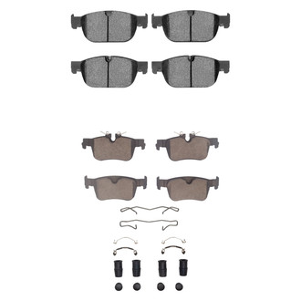 R1 Concepts® - Euro Ceramic Ceramic Front and Rear Brake Pad Set