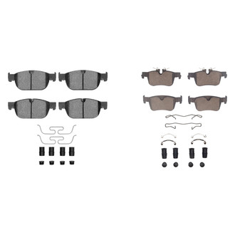 R1 Concepts® - Euro Ceramic Ceramic Front and Rear Brake Pad Set