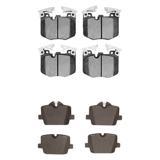 R1 Concepts® - Euro Ceramic Ceramic Front and Rear Brake Pad Set