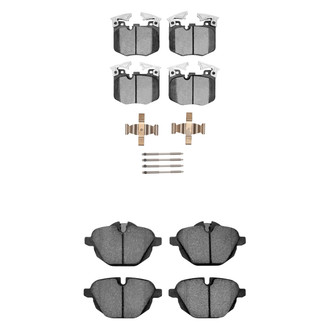 R1 Concepts® - Euro Ceramic Ceramic Front and Rear Brake Pad Set