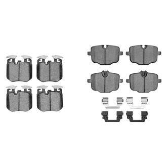 R1 Concepts® - Euro Ceramic Ceramic Front and Rear Brake Pad Set